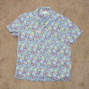 JCrew Short Sleeve Camp Shirt